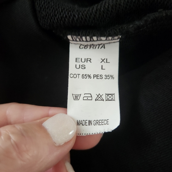 Lotus Eaters Jacket Black Size Large Travel with  Pockets - Picture 5 of 8